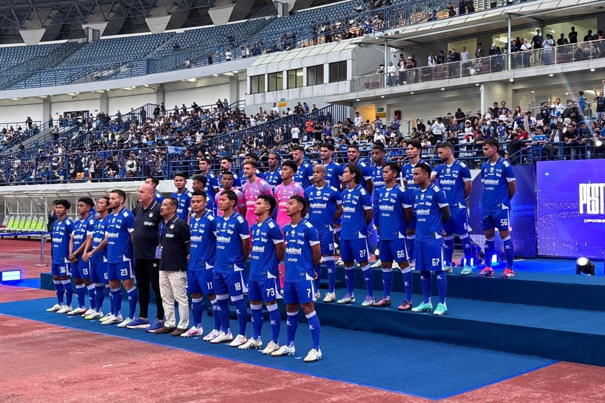 Para Pemain Persib Bandung Siap Menyambut Tantangan Kompetisi